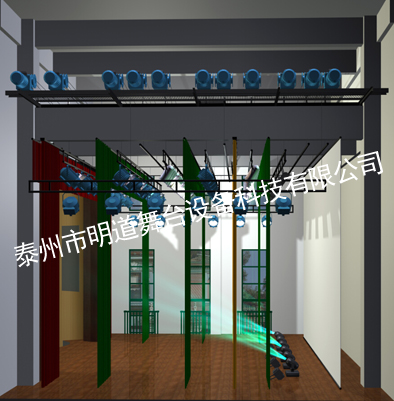 舞臺(tái)機(jī)械布局圖 舞臺(tái)機(jī)械布局圖